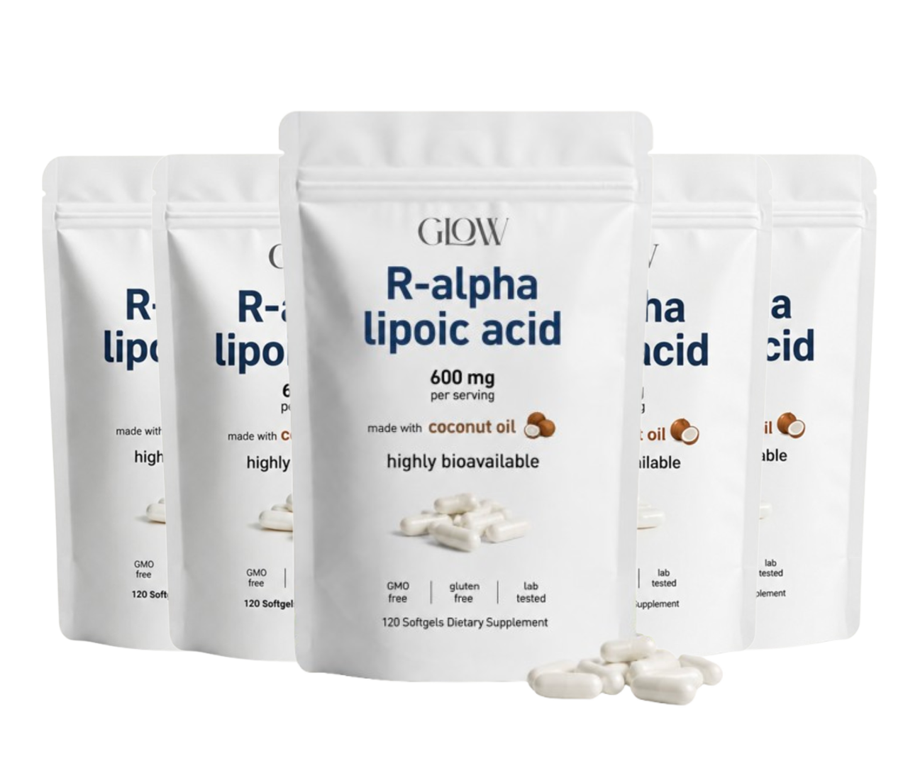 R-Alpha Lipoic Acid — 600mg Pure R-Form Softgel