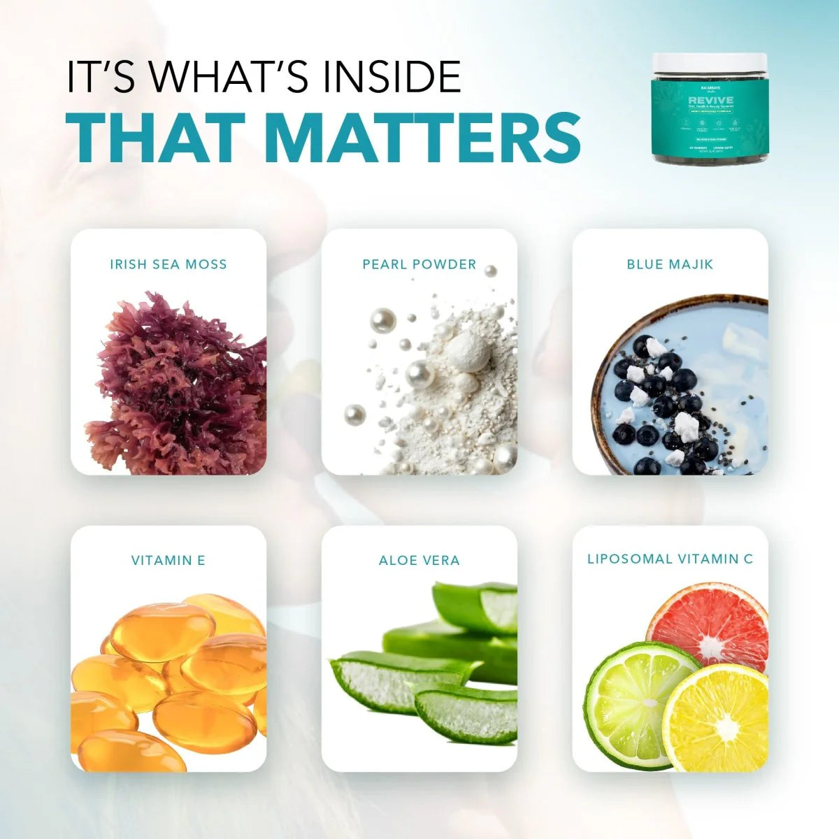 Pearl Powder & Sea Moss Gummies