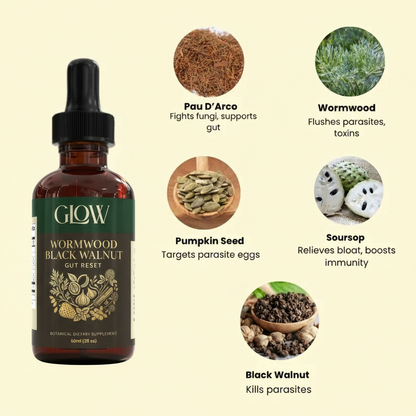 Wormwood Black Walnut Gut Reset