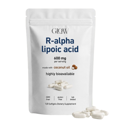 R-Alpha Lipoic Acid — 600mg Pure R-Form Softgel